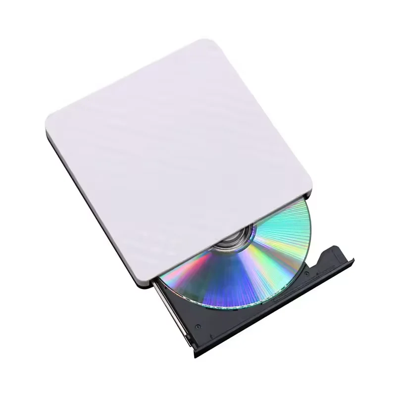 

Hooqu Latest Design Blu-ray Cd Dvd Player Burner Writer Portable Dvd Drive External USB 3.0 Type-C DVD+ RW