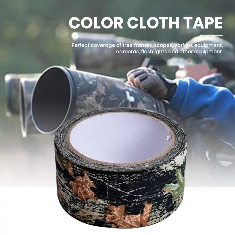 Waterproof Tape Tape Durable Water-resistant Camouflage Tape for Outdoor Hunting Camping Gear Strong Adhesive Silencing Widely