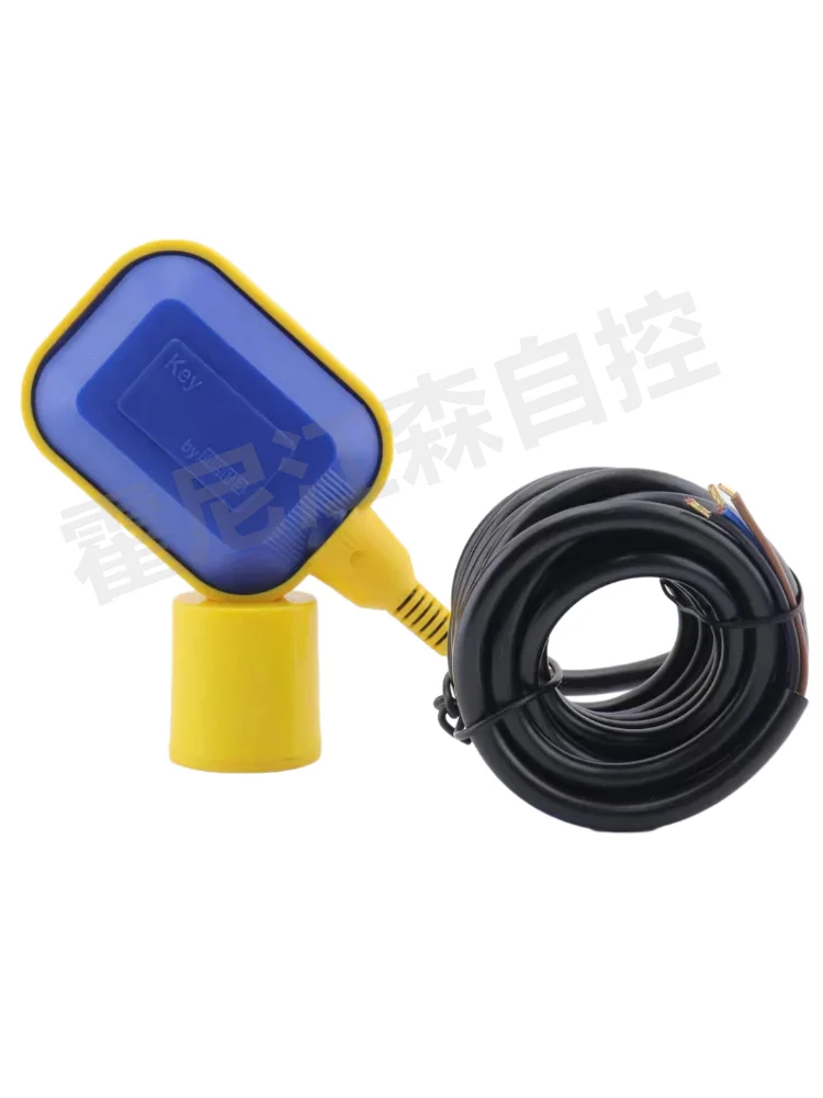 Cable Type MAC-3/KEY-3/5/10 Meters Liquid Level Float Water Level Switch Controller Square Circle