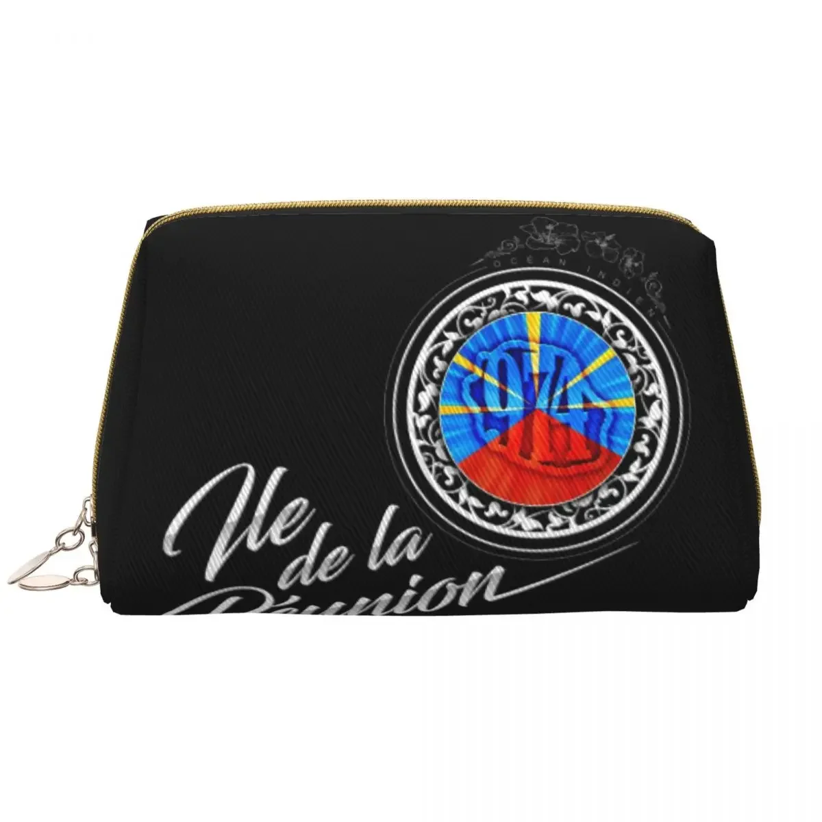 

Дорожная сумка Reunion Island 974, косметичка, модный органайзер для косметики, женский косметический набор