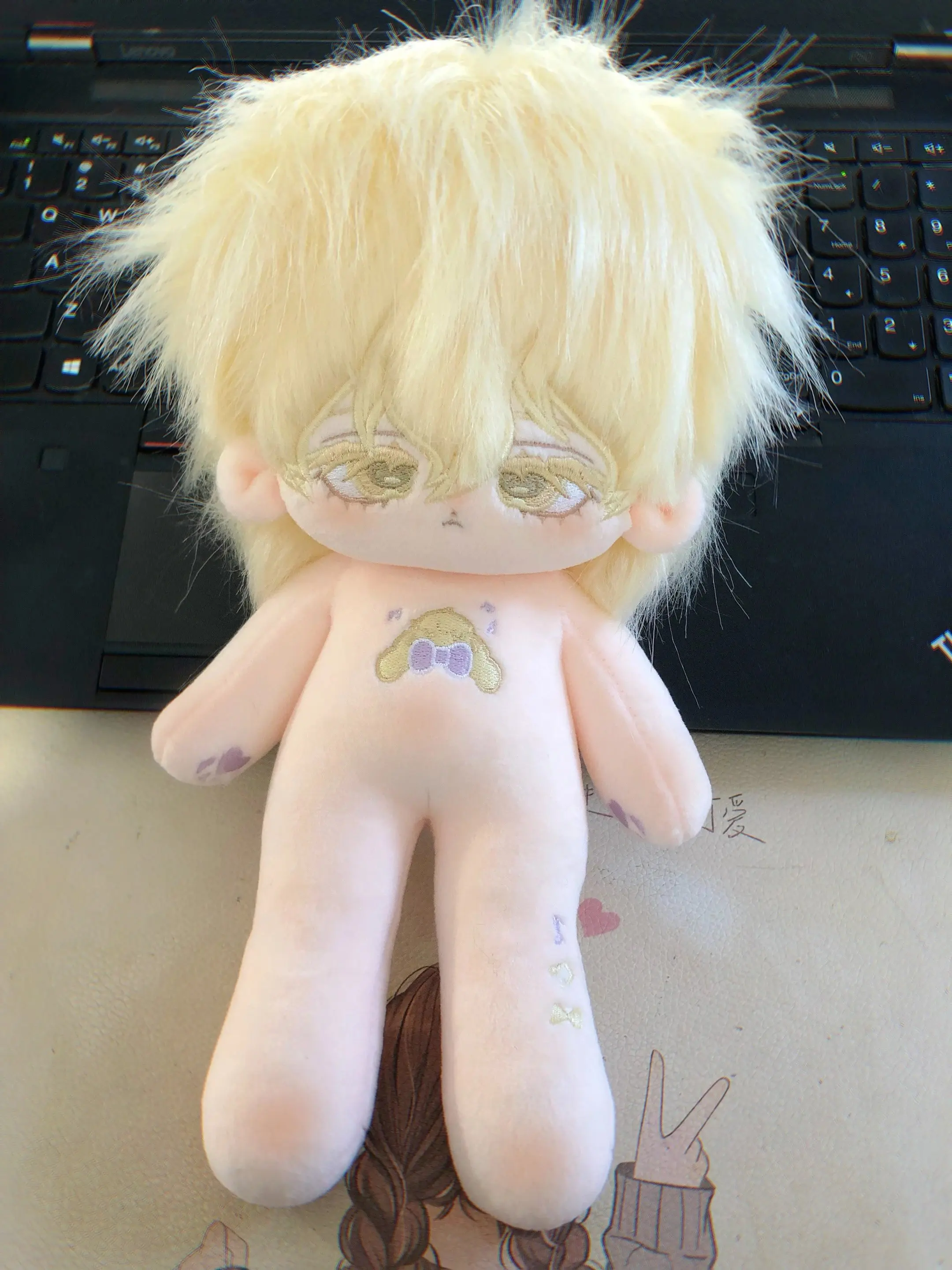 

2025 New 25cm Alien Stage Luka Naked Dolls Pillows Fans Gift Plush Doll