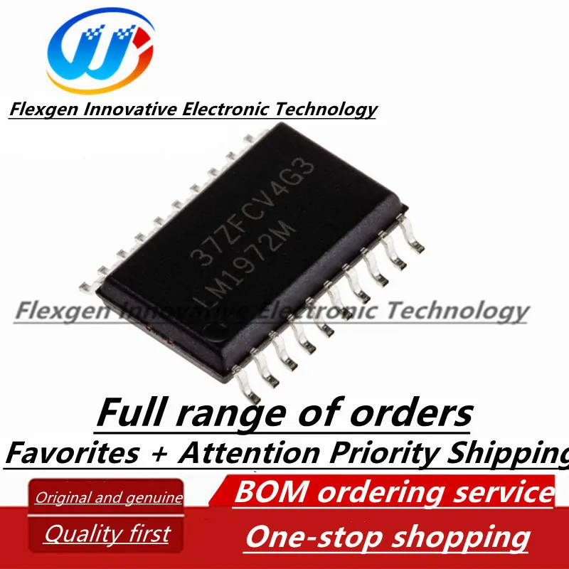 LM1972MX Paket SOP-20 7.2MM LM1972M pengontrol pemrosesan audio linear chip IC