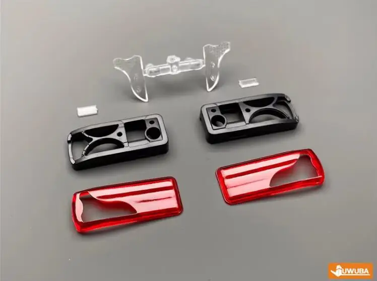 RC 1/14 Simulations-Dekorations-Rücklichtabdeckung für Tamiya Muldenkipper für SCANIA MAN VOLVO LKW Tripper DIY-Teile – Detail 4