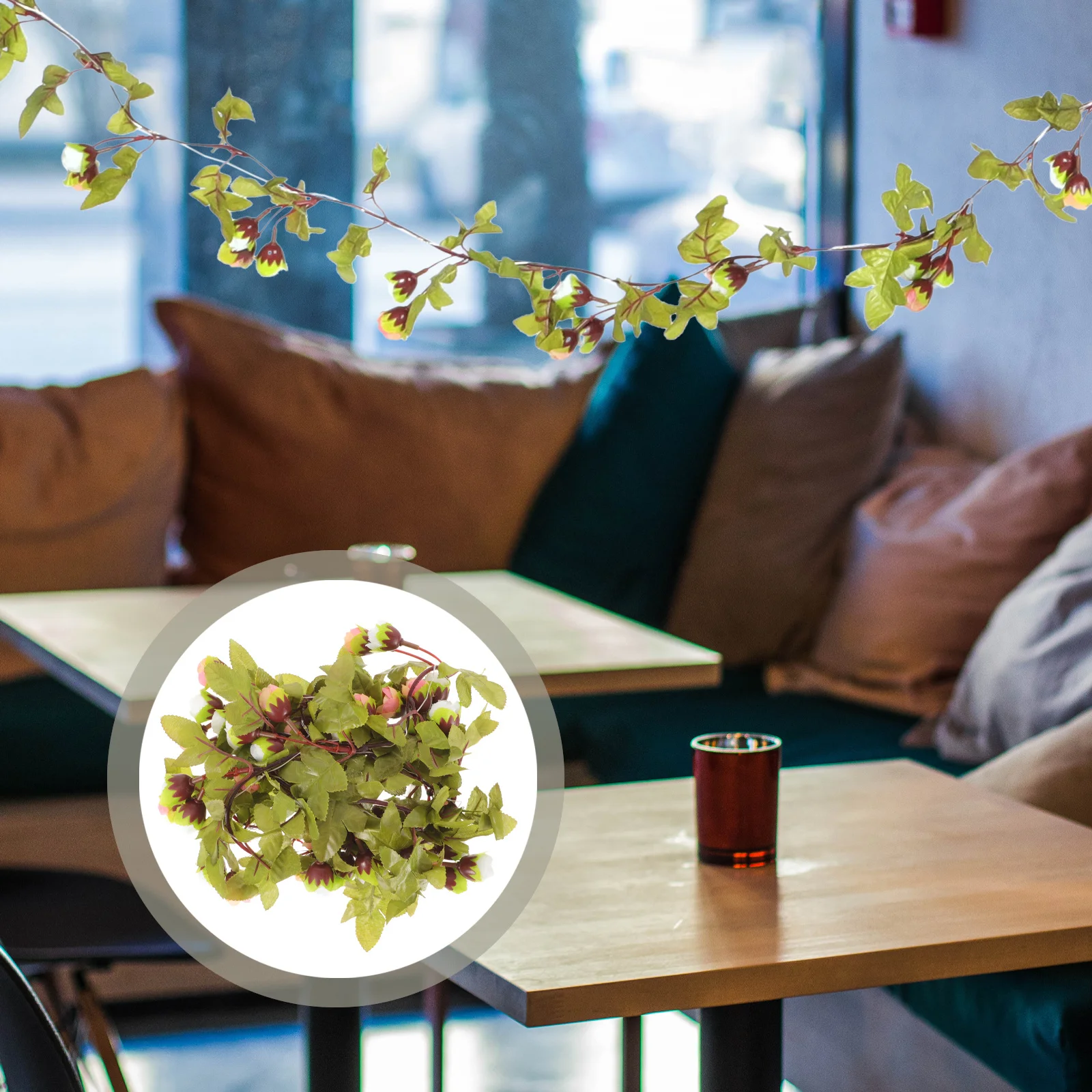 

20 LED Fairy Lights with Realistic Artificial Rose Flowers for Bedroom Party Wedding Decor Outdoor Holiday Lighting String