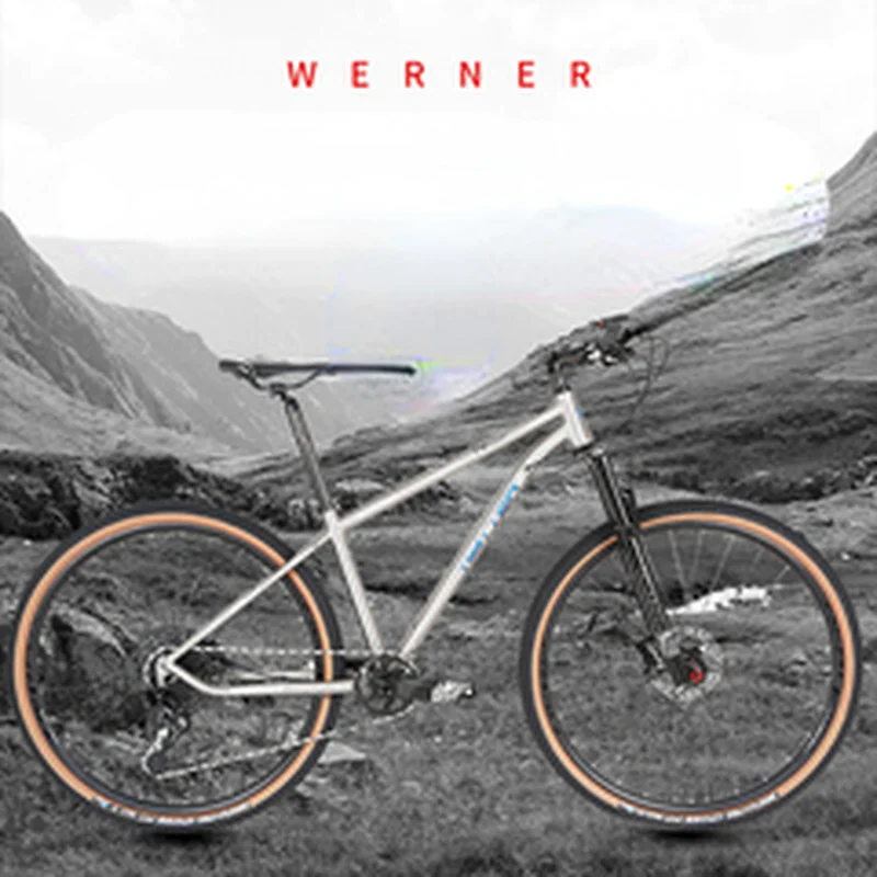 

TWITTER bike WERNER M6100x12S 27.5/29er titanium alloy mountain bike 12*148mm thru-axle disc brake mtb titanium bike disc brake