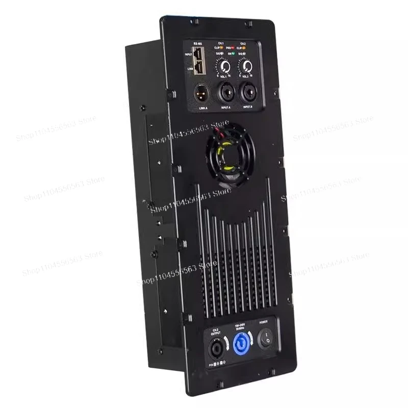 ​​1000W 2-Channel DSP Power Amplifier Module, Class D Digital Active PA System for Full-Range Live Sound Equipment