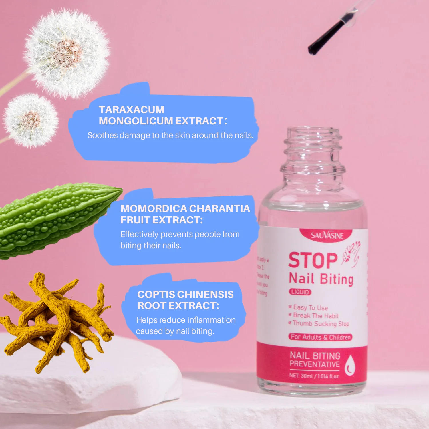 15ml เด็ก Anti-กัดเล็บ Bitter เล็บน้ําไม่มีกัดหนังกําพร้าไม่เล็บกัด Care ปลอดสารพิษหยุดกินเล็บ