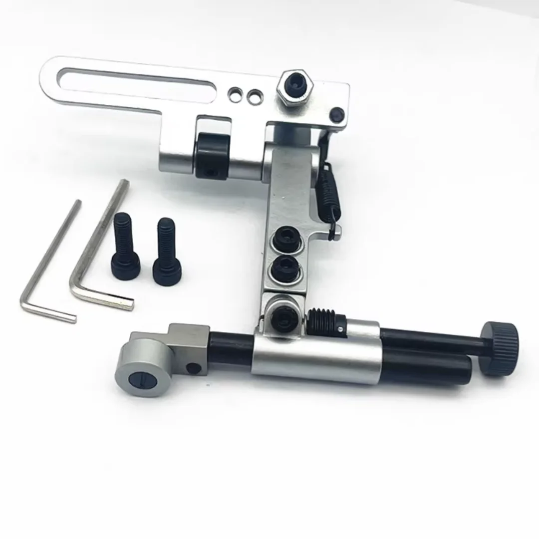 Suspended Edge Guide with Adaptor Bracket for PFAFF 591 592 for Durkopp Adler 867 767 GLODEN WHEEL 8365 244/246/341/8B