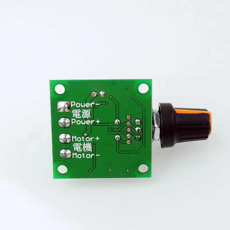 PWM DC Motor Speed Controller 1803BK DC10-30V 3A Stepless Dimmer Switch with Power on Off Function