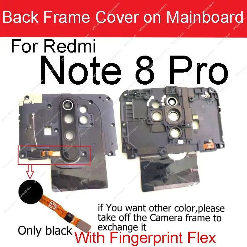 Frame Mainboard Antenna Cover For Xiaomi Redmi Note 8 9 Pro 8T 9S Note 9 9pro 4G 5G Wifi Signal Motherboard Replacement