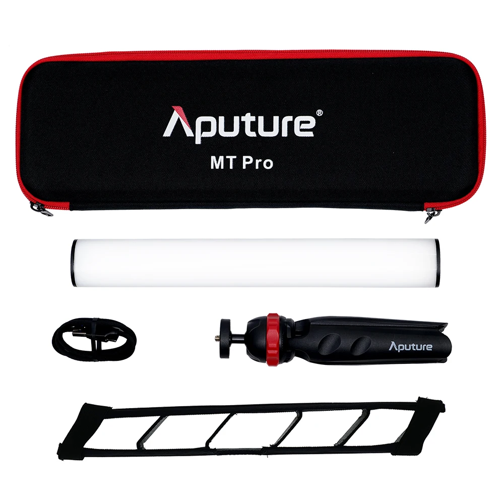 Aputure MT Pro LED RGB Tube Light B7C Photography Bulb Light AL-MC Mini Video Lighting for YouTube Video Shooting