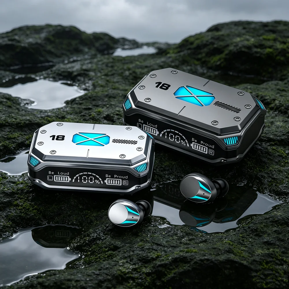 TWS Wireless Earbuds Wireless Headphones High-fidelity Bluetooth Headphones Reproduce Every Subtle Musical Detail with Precision