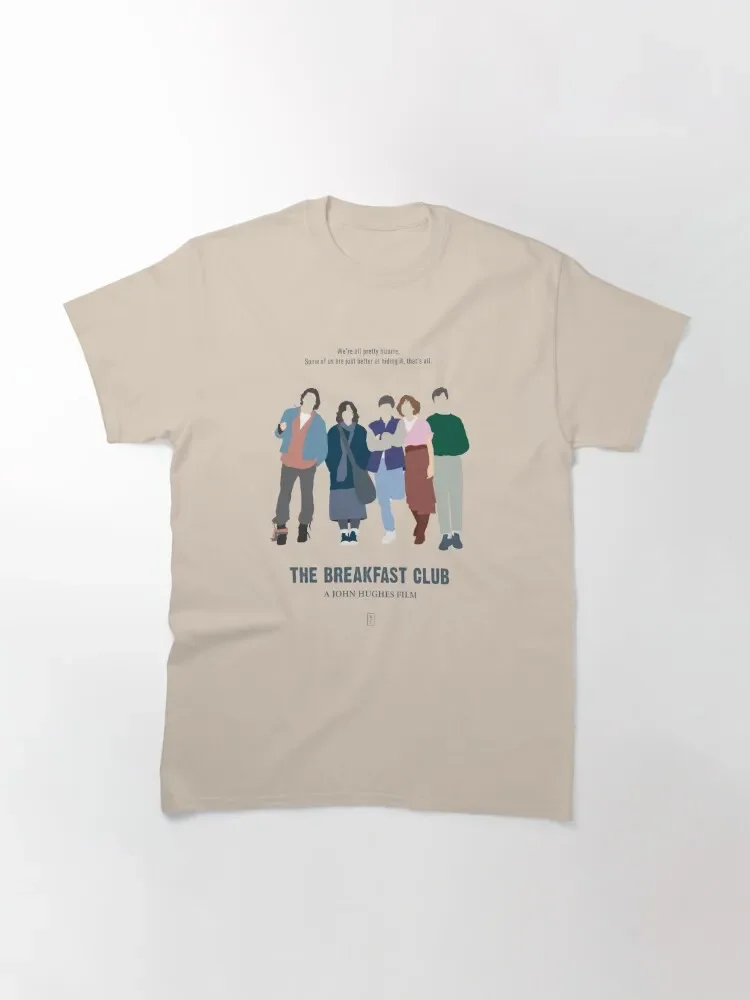 الإفطار نادي كلاسيكي تي شيرت مخصص الكبار في سن المراهقة للجنسين الطباعة الرقمية تي شيرت مضحك الفن الشارع الشهير الكرتون المحملة Xs-5Xl