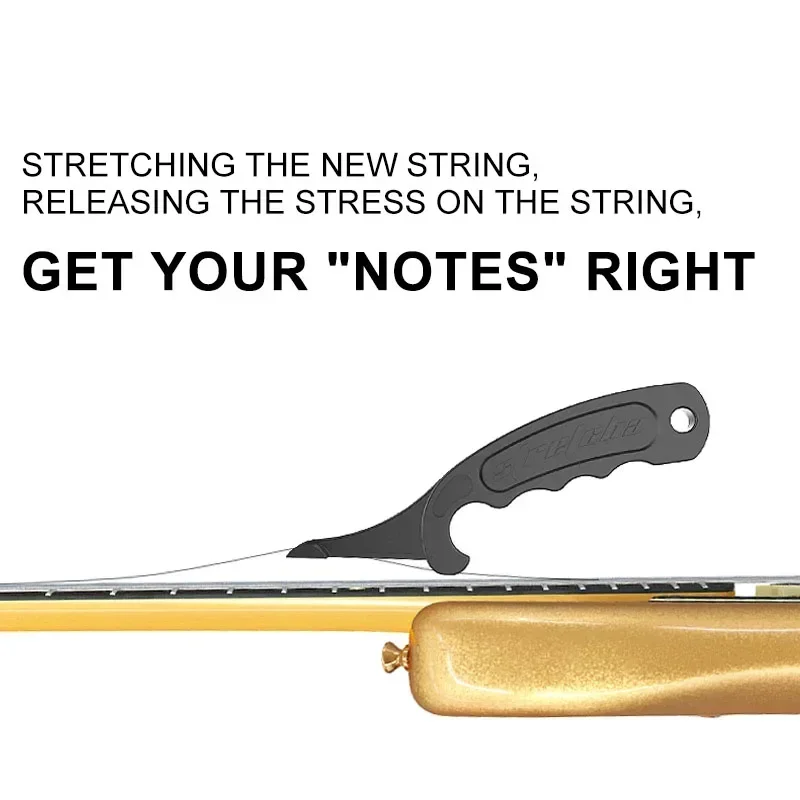 Cuerda de guitarra Stretcha en tune note herramienta de arreglo guitarra acústica tune note fix herramienta de reparación kit de reparación de guitarra eléctrica