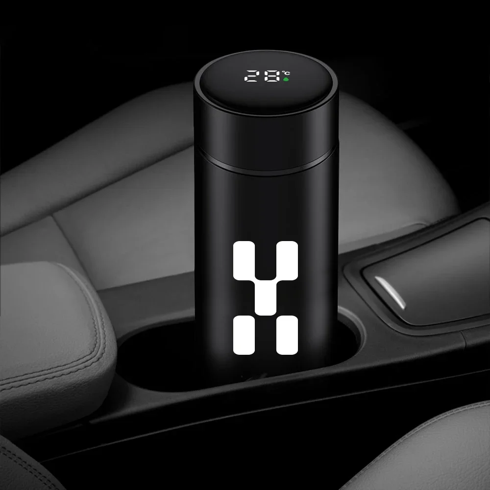 For Aiways U5 PRO SE Bj U6 U7 Ion RG Nathalie 2020 2021 2022 Intelligent Thermos Water Cup Temperature Display Car Accessories