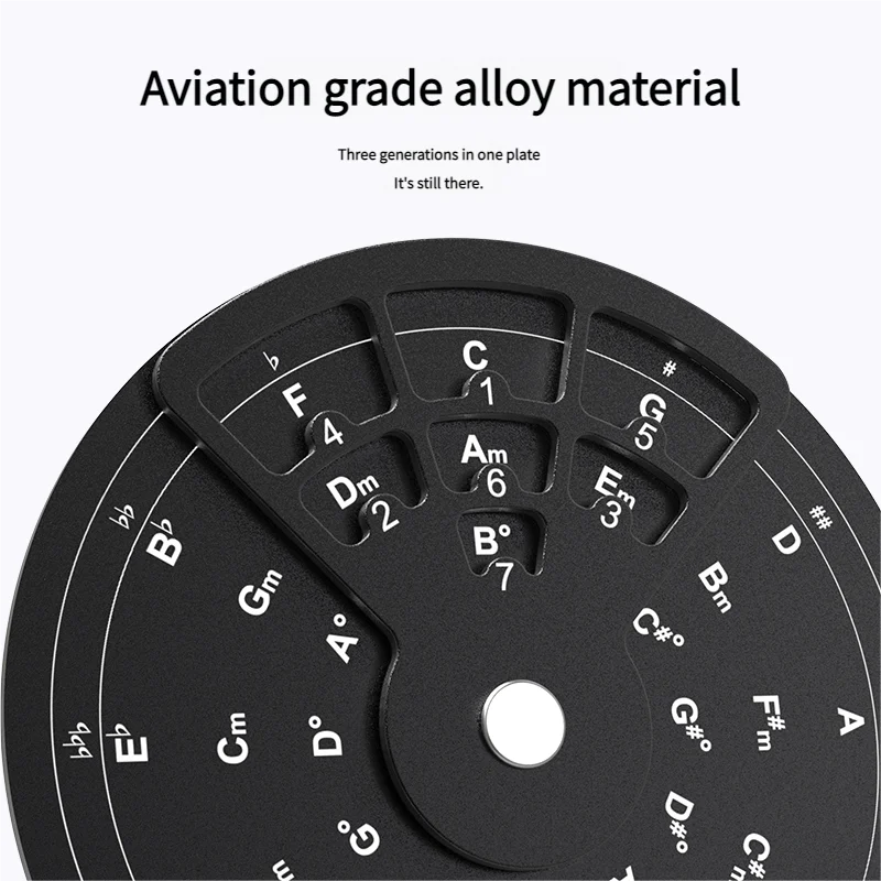 SLADE الغيتار وتر عجلات نظرية الموسيقى الخامس عجلة ميلودي أداة الغيتار الحبال نظرية الموسيقى القرص لأداة تعلم البيانو الغيتار