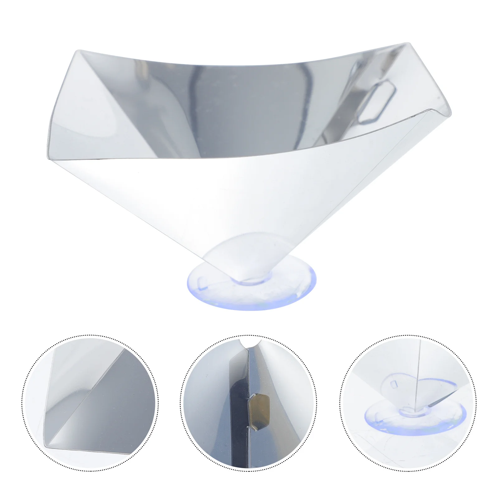 4pcs 3D Hologram Display Projector Mini Phone Projector 360-Degree Portable Optical Experiment Kit For Kids Science Physics