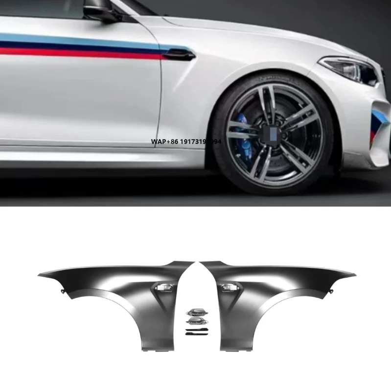 

M2C Style F22 Iron Fenders for 1 2 Series F20 F22 2015-2019 Iron Front Side Fenders Replacement Auto Part