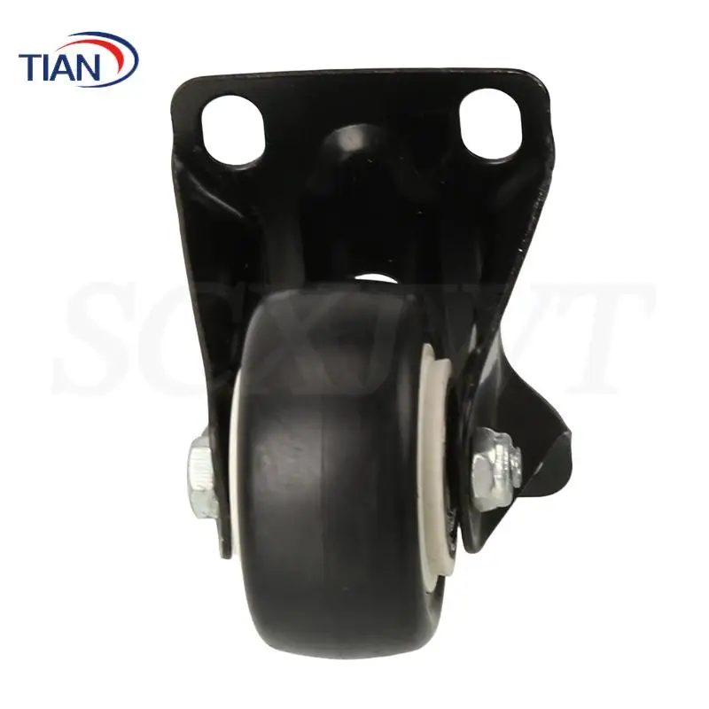 Premium 2-Inch Gold Diamond Fixed Casters with Rubber Floor Protection – Perfect for Chairs Tables & Home/Office Furniture