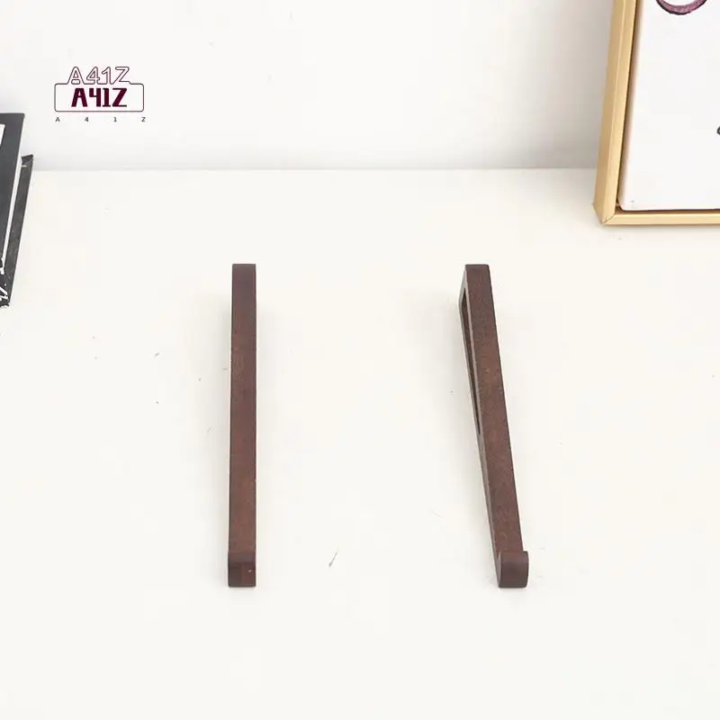 A41Z-Wooden Laptop Stand - Portable Desk Riser For Cooling & Reading Walnut