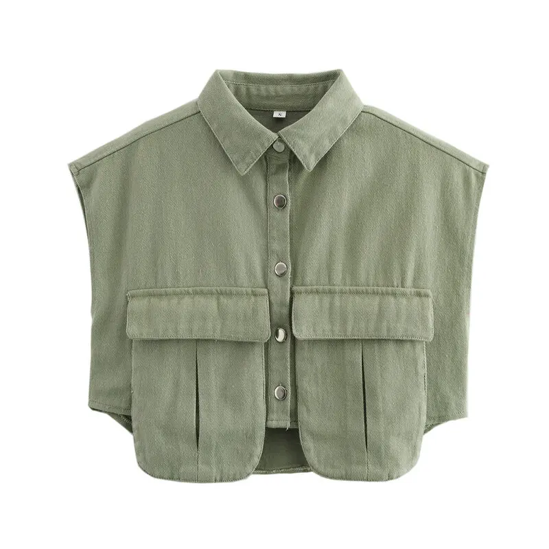 ربيع وصيف 2025 أزياء نسائية ort ديكور irt مع كيت مزدوج متعدد الألوان متعدد الاستخدامات قطع مستقيمة irt