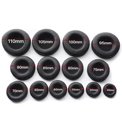 2pcs 45/50/55/60/65/70/75/80/85/90/95/100/105/110MM Headphone Pad Ear Pad Sponge In-ear Earphone Cover Accessories Earpads