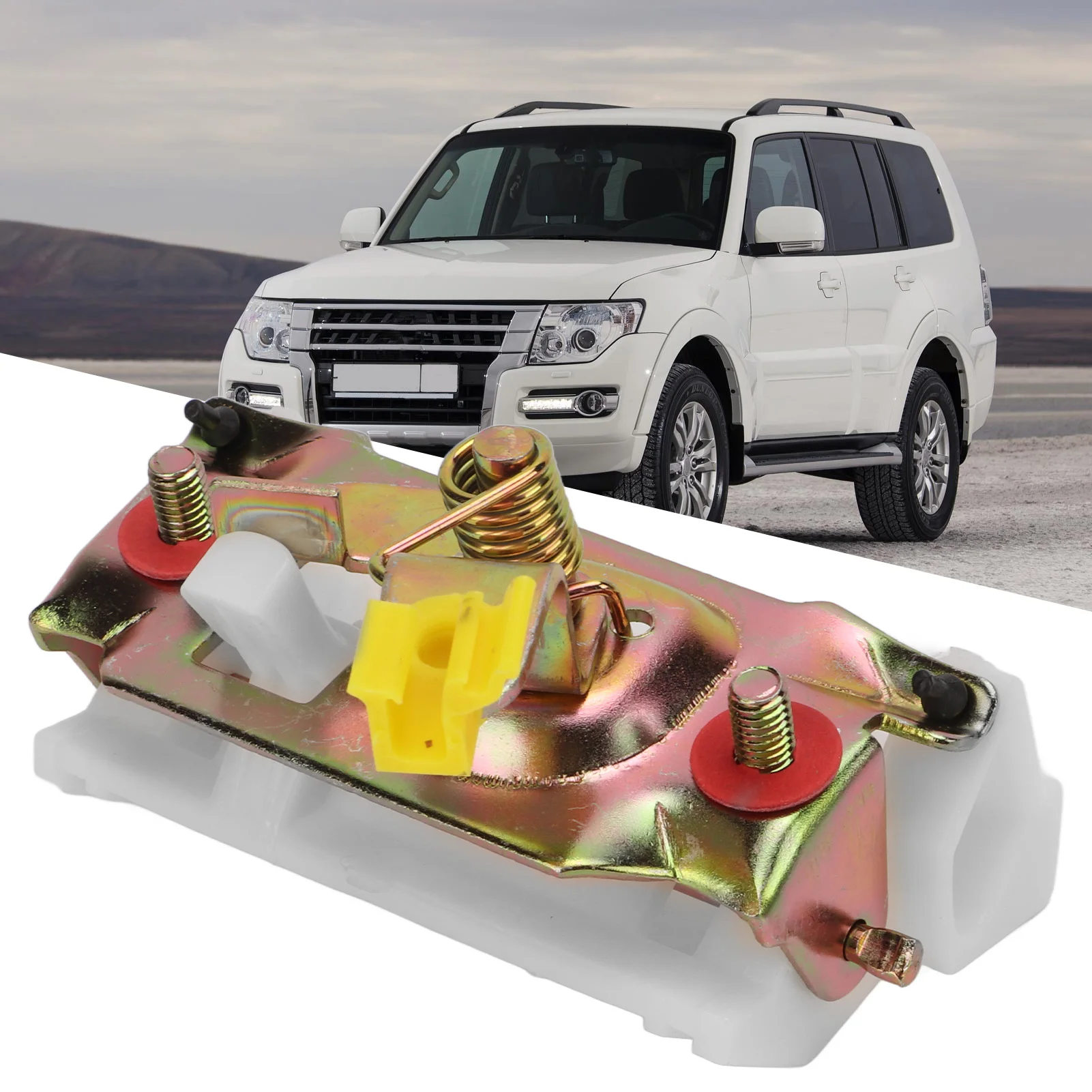 Exterior Tailgate Handle Latch MR230032 Metal Alloy Outside Rear Door Hatch Replacement for Mitsubishi Montero Pajero