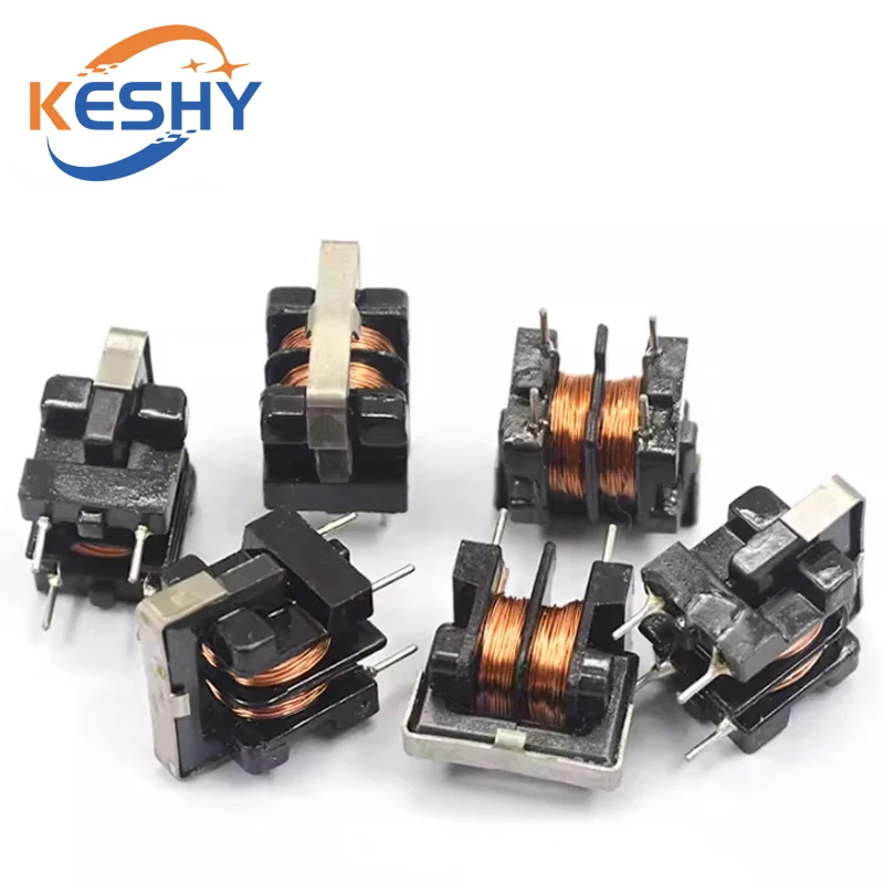 5PCS UU9.8 UF10.5 Common Mode Choke Inductor 5mH 10mH 15mH 20mH 25mH 30mH 40mH 50mH For Filter Pitch 7X8MM 10X13MM
