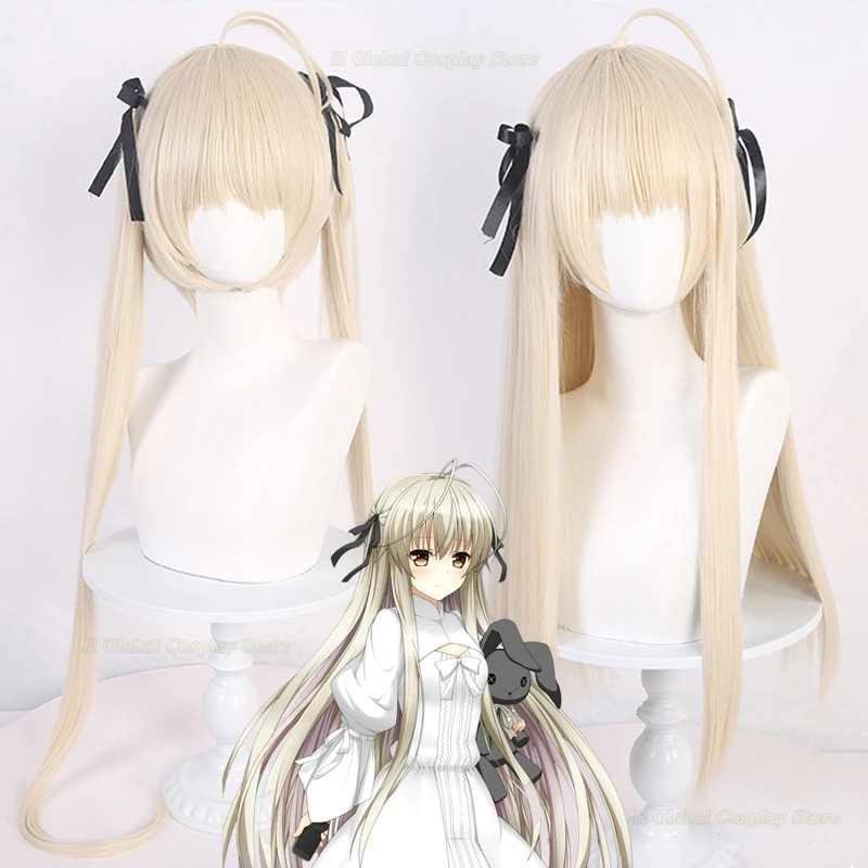 コスプレ用合成ウィッグ,ヨガアラノソラ,ブロンド,ロングヘア,耐熱性,ウィッグ,キャップ,ハロウィーンのアクセサリー