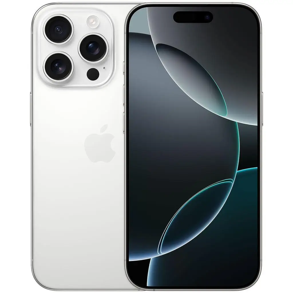 Apple iPhone 16 Pro A3083 GSM‑Unlocked Smartphone,256GB White Titanium Good Condition Refurbished Cell Phone,With Free Charging Cable Genuine Original Apple iPhone view 2