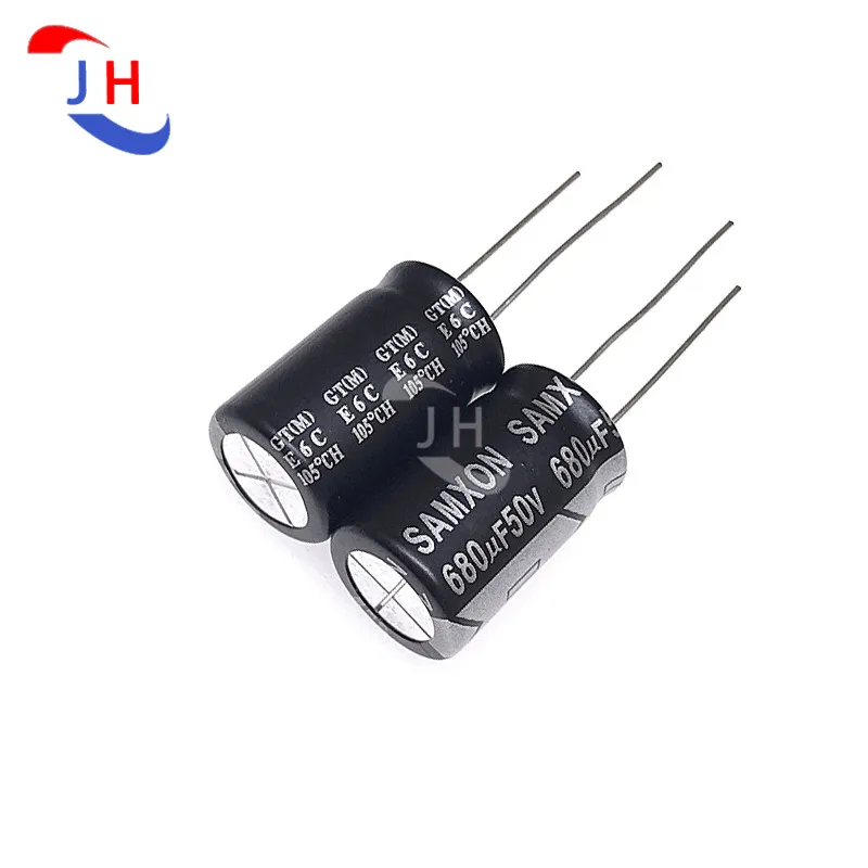 5/10PCS Aluminum Electrolytic Capacitor 50v680uf 12.5*20 GT High Frequency Long life 5mm Pin Distance 50V 680UF
