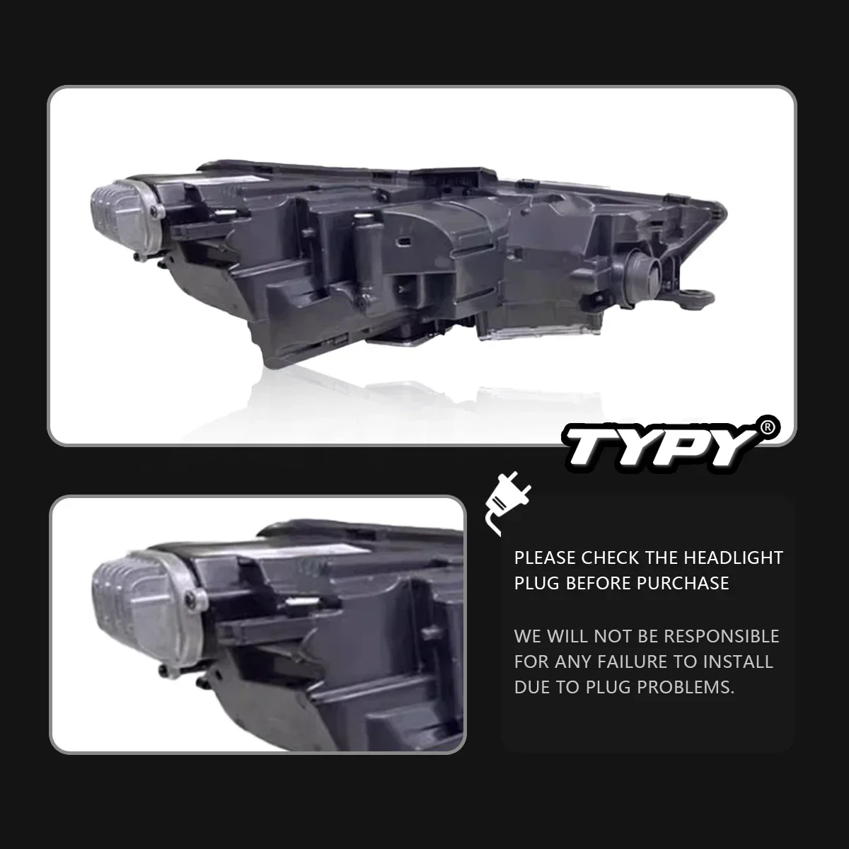 

Car LED Headlight For Audi A4 2017-2020 Upgrade Modifed Dynamic Turn Signals Daytime Running Lights Car LED Headlights Assembly