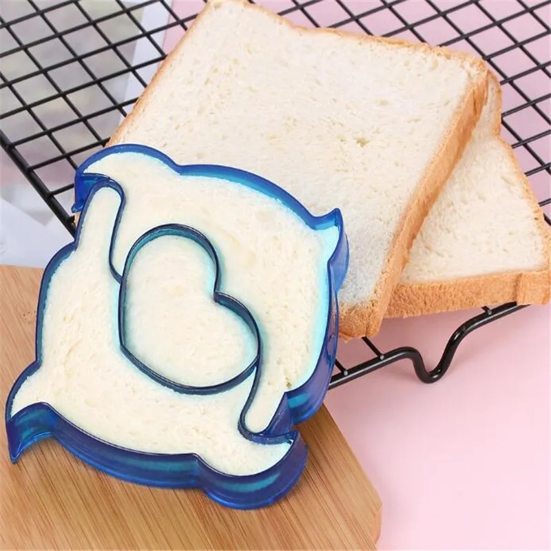 Sandwich Cutters Mould Food Toast Bread Mold Cute Baking Children Set Lunch Cutter Interesting Kitchen Accessories For Kids 2024