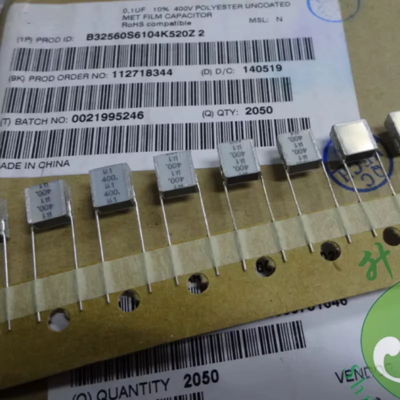 10PCS 0.1Uf 400V 10…
