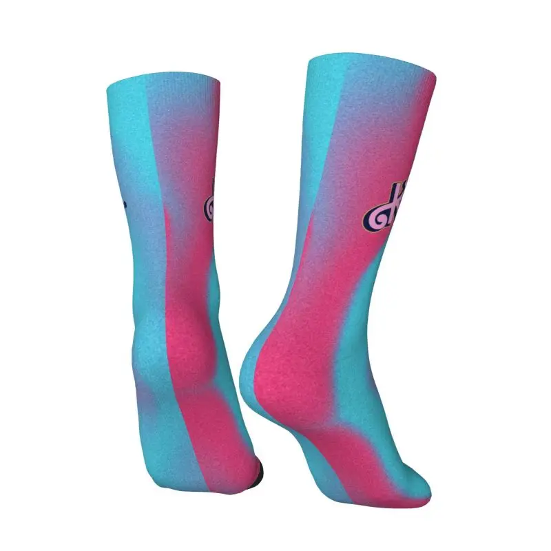 Novelty Mens I Am Kenough Ryan Gosling Dress Socks Unisex Comfortable Warm 3D Print Crew Socks