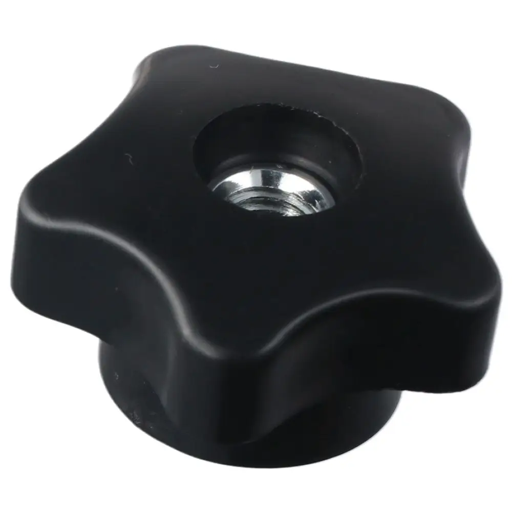 4pcs Black T-Track Knobs 3/8