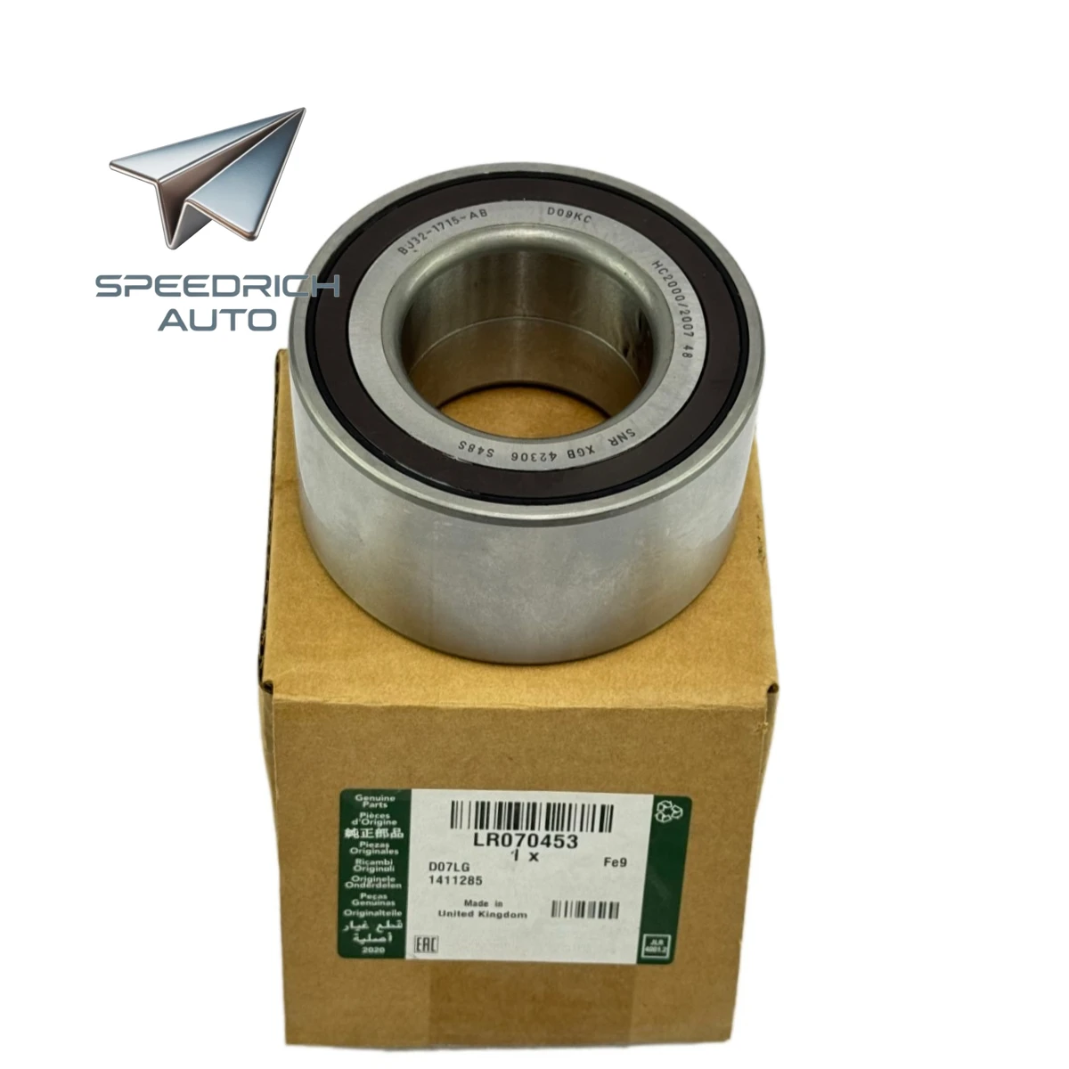 LR070453 C2D30342 C2D47037 LR024267 LR078387 LR122585 Bearing Assemblies for Jaguar F-PACE XE XJ for Land Rover NEW DEFENDER
