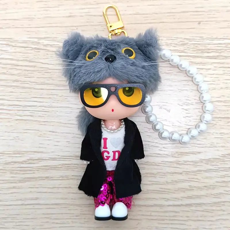 

G-Dragon Surroundings Doll Concert Cat Doll Handmade Birthday Gift Gd Keychain Pendant Cat Doll Hanging Beadssurrounding Product