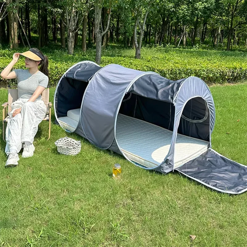 Free Installation Blackout Mosquito Net Outdoor Camping Tent Home Mosquito Net Zipper Single Door Full Bottom Mosquito Net