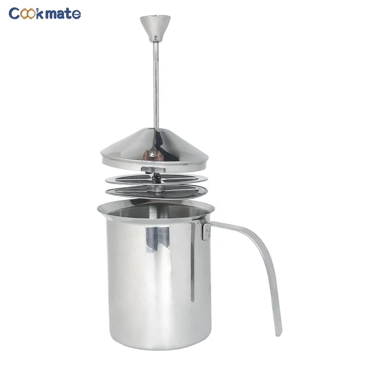 

Household Manual Milk Frother Suitable For Home Kitchen Dormitory Apartment Milk Coffee