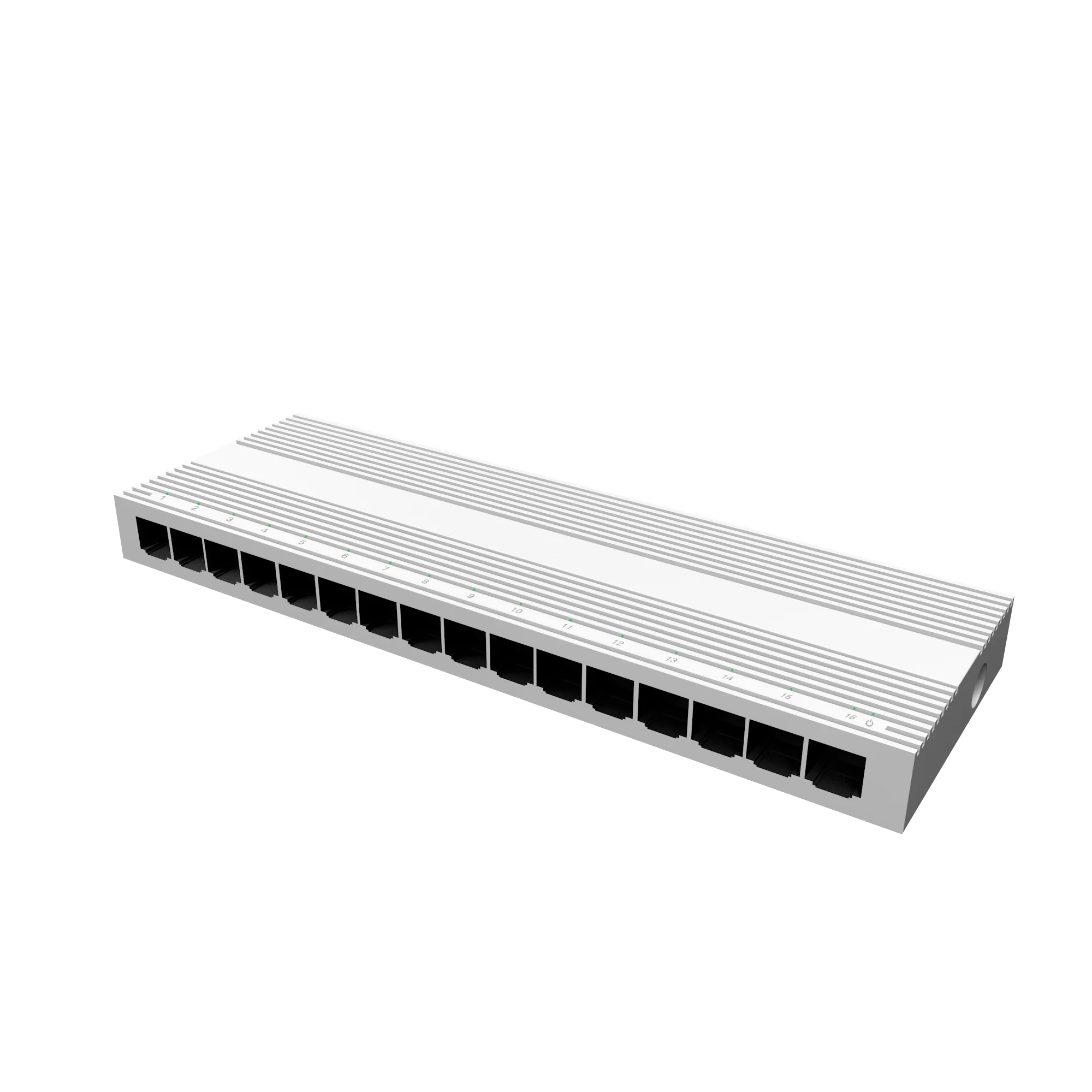 

16-портовый Ethernet-коммутатор 10/100M с пластиковым корпусом и 16 портами RJ45 Гигабитный неуправляемый Ethernet-коммутатор Порты для автоматического переговоров