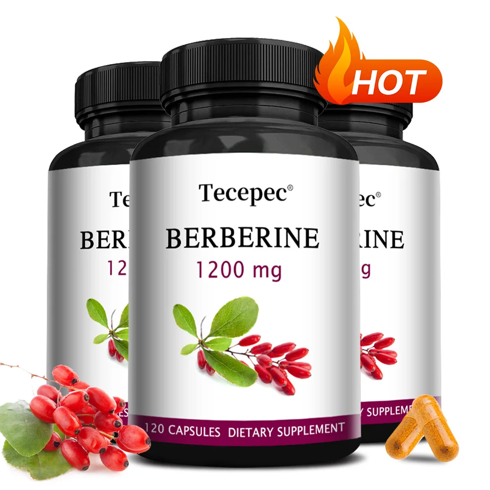 Premium Berberine Supplement - 1200 Mg Berberine Per Serving - Non-GMO, Immune, Cognitive, Cardiovascular, Gut, Liver Support