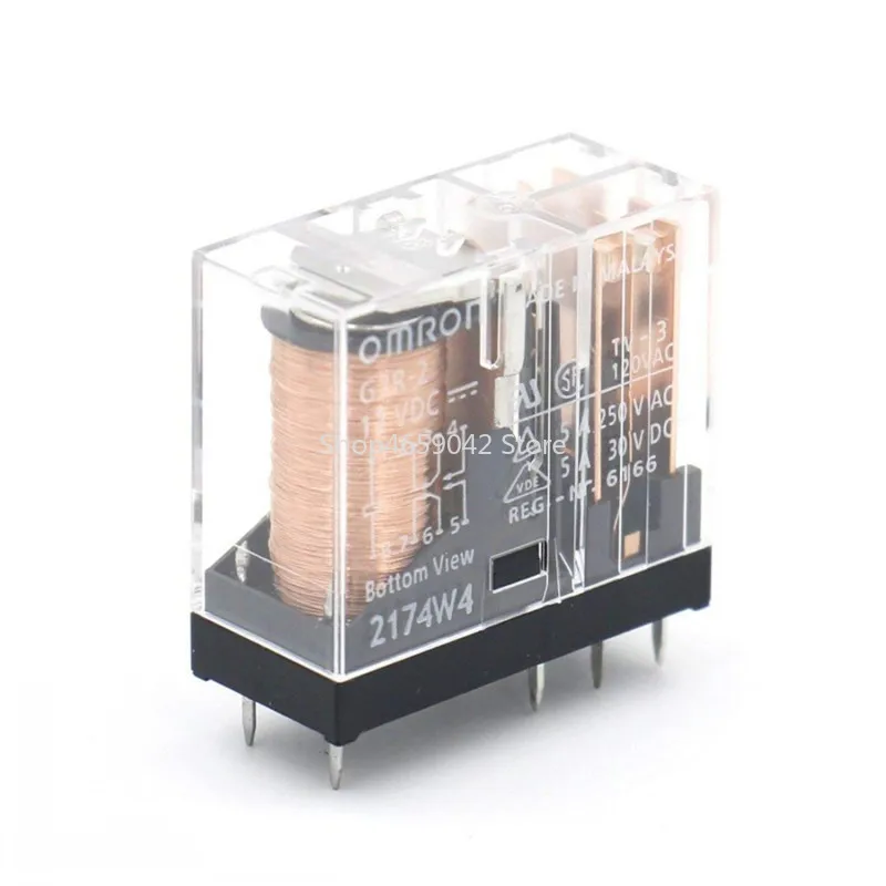 2pcs Relay G2R-2-5VDC G2R-2-12VDC G2R-2-24VDC  Power Relays 5V/12V/24V 5A 8Pin image 3