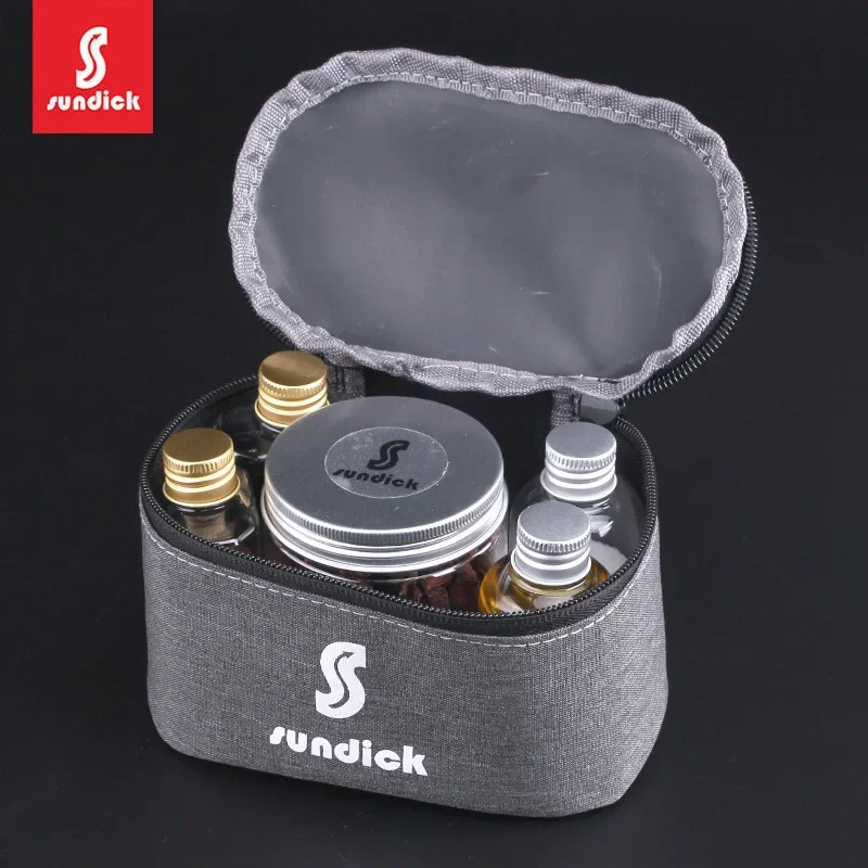 

New 8pcs Set Spice Cruets Pouch Seasoning Jar Case Condiment Bottles Set Portable Organize Bag Camping Barbecue Picnic