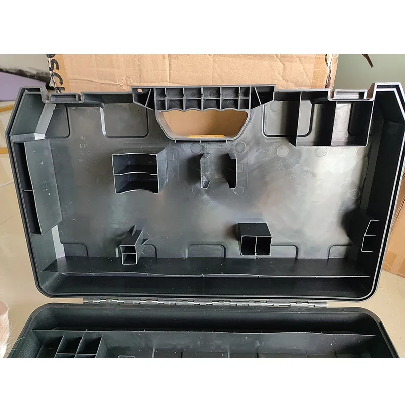 DEWALT-caja dura vacía Original para martillo eléctrico DCH263, caja de almacenamiento de herramientas de partición fija interna de 54x32x13cm
