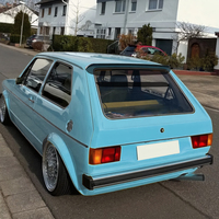 Car Tail Wing Fixed Wind Spoiler Rear Wing Tail Top Wings For VW Golf 1 High 1 Golf MK1 Modified Decoration Parts