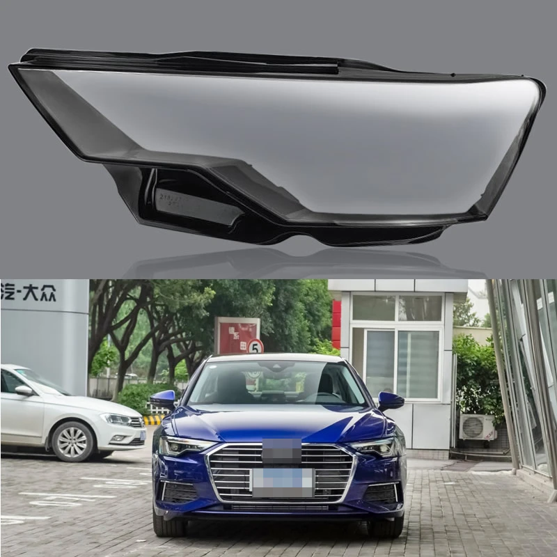 

Для 2006-2021 Audi A6L светильник cover C7PA передняя фара shell C7 face shell New C8 светильник face A6 face mask