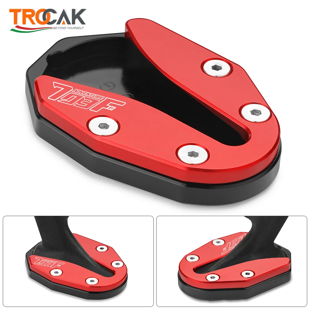 Motorcycle CNC Kickstand Foot Side Stand Extension For ZONTES 703F F703 703 F ZT703 F ZT703F 2024-2026 High Suspension Version