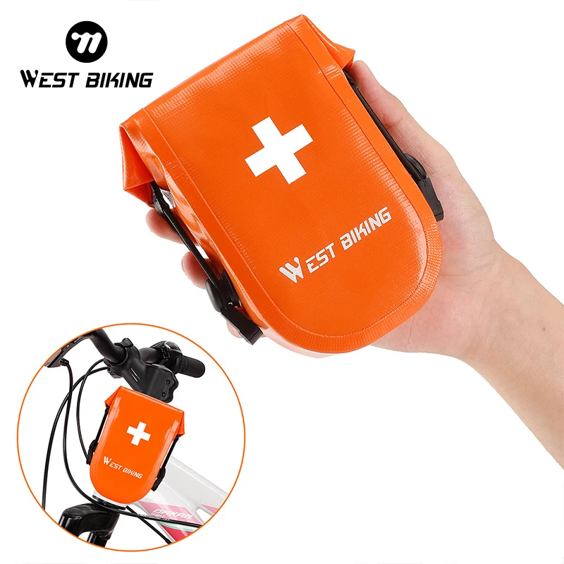 WEST BIKING Portable Emergency Medical First Aid Bag Kit For Outdoor Cycling Travel Camping Equipment Medicine Survival Kits