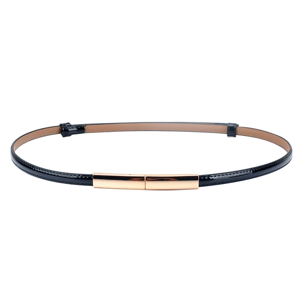 

Cowhide Thin for Women Fashion Dress Waistband Party Costume Accessory Elastic Bridal Bridesmaid Belt Wedding Gift for Women